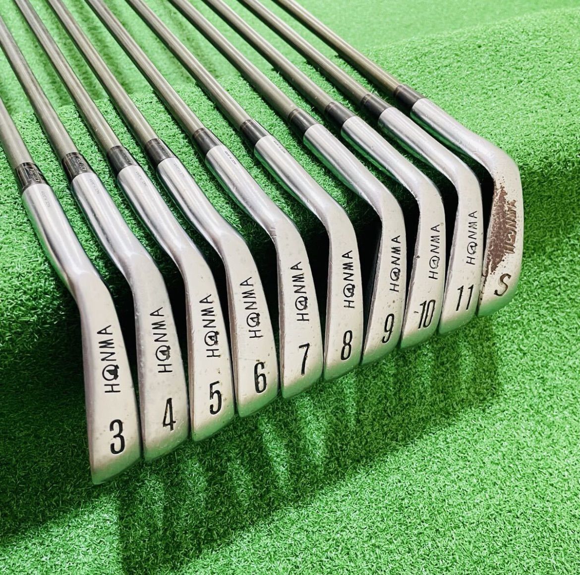 9024 本間ゴルフ LB-606 星4つ アイアン10本セット R-1 右利き 9024 本間ゴルフ LB-606 星4つ アイアン10本セット R-1 右利き HONMA