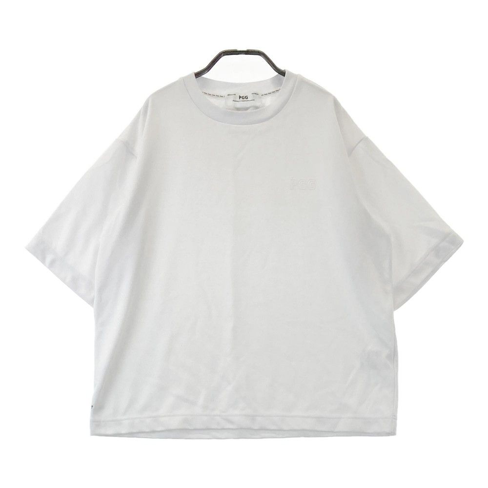 サイズ：0 PGG PEARLY GATES パーリーゲイツ 2023年モデル 半袖Tシャツ  ホワイト系 [240101445230] ゴルフウェア レディース ストスト サイズ：0 PGG PEARLY GATES パーリーゲイツ 2023年モデル 半袖T