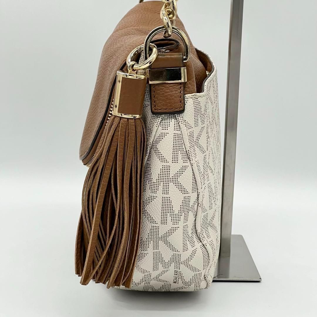 【極美品】マイケルコース ロゴグラム ハンドバッグ 2way トートバッグ 極美品】マイケルコース タッセル ロゴグラム ハンドバッグ 2way