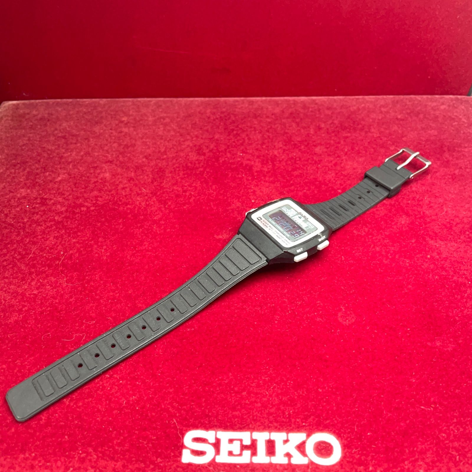 ★希少 80s SEIKO ALBA Alarm Chrono-Game 腕時計 ☆希少 80s SEIKO ALBA Alarm Chrono-Game 腕時計 - メルカリ