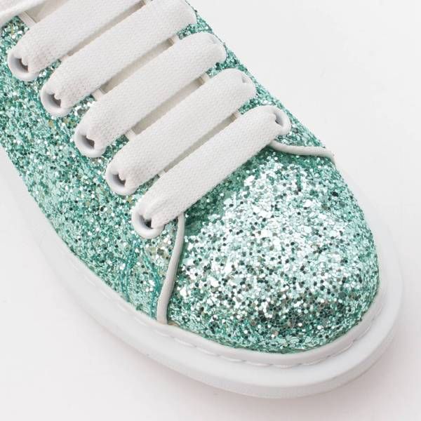 極美品✨アレキサンダーマックイーン スニーカー ラリー グリッター レザー アレキサンダーマックイーン】Alexander McQueen グリッター ラメ