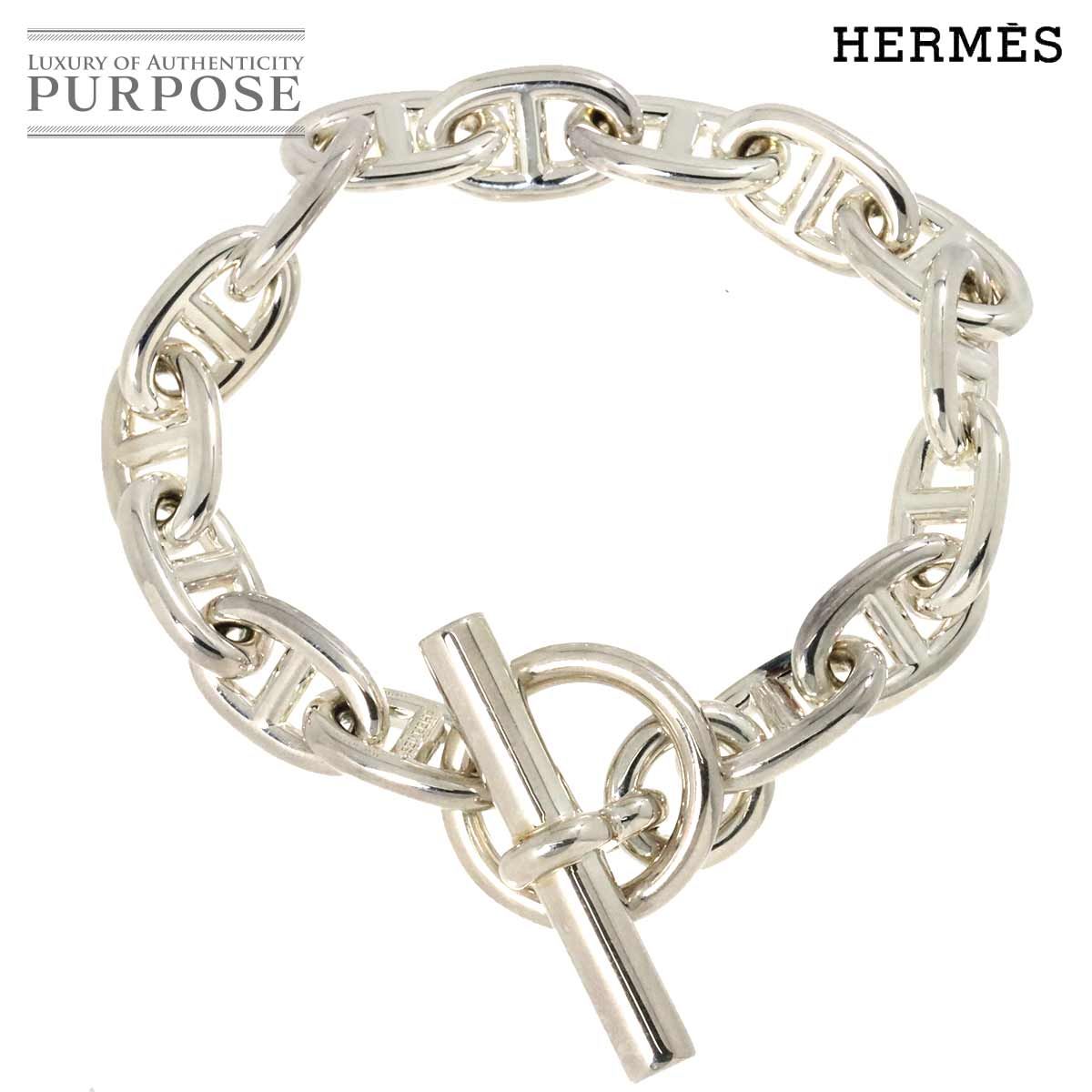 エルメス HERMES シェーヌダンクル MM ブレスレット 15コマ 16cm