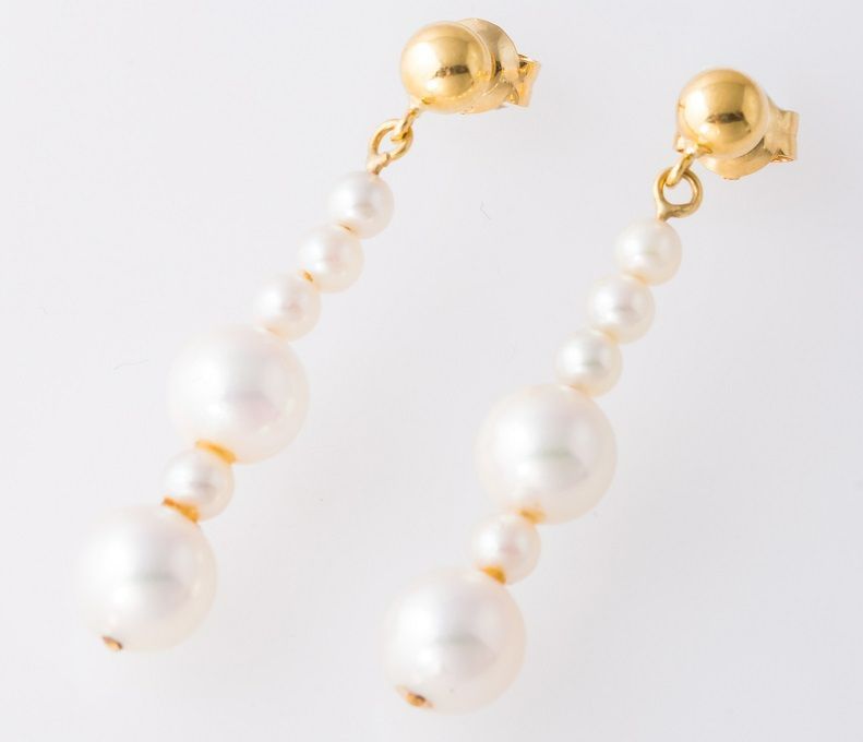 K18 ベビーパール スイングピアス 品番p21-288 - メルカリ