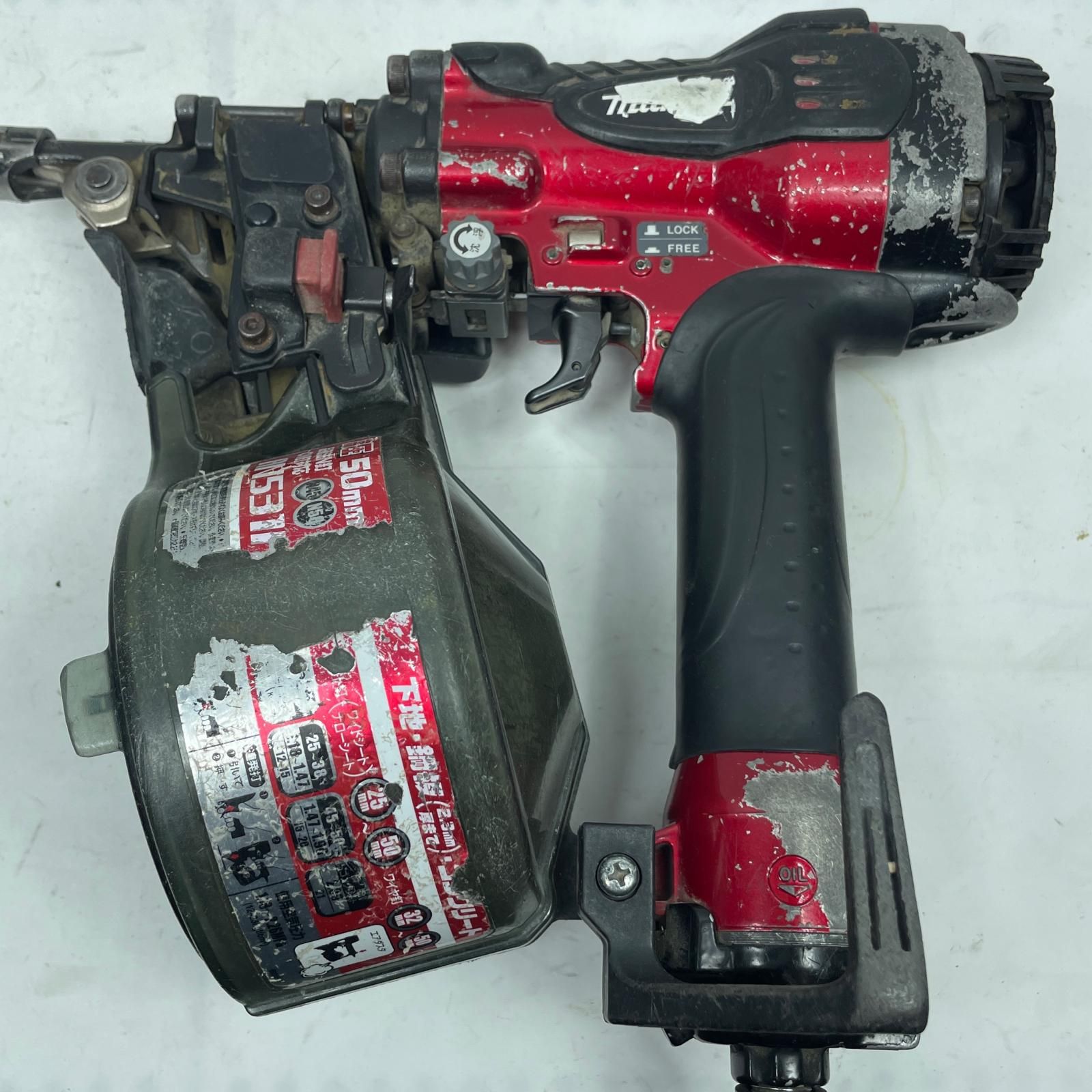 MAKITA マキタ エア釘打ち AN531H ケース付 高圧50mm