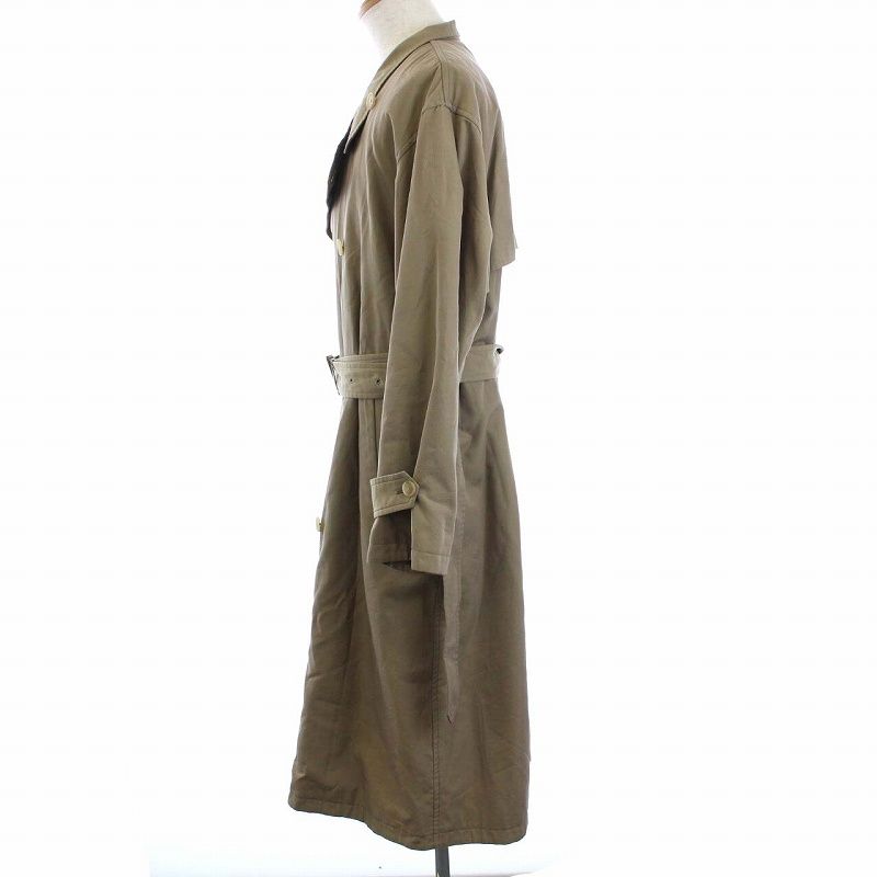 AURALEE WASHED FINX CUPRO TWILL LONGCOAT（AURALEE」 WASHED