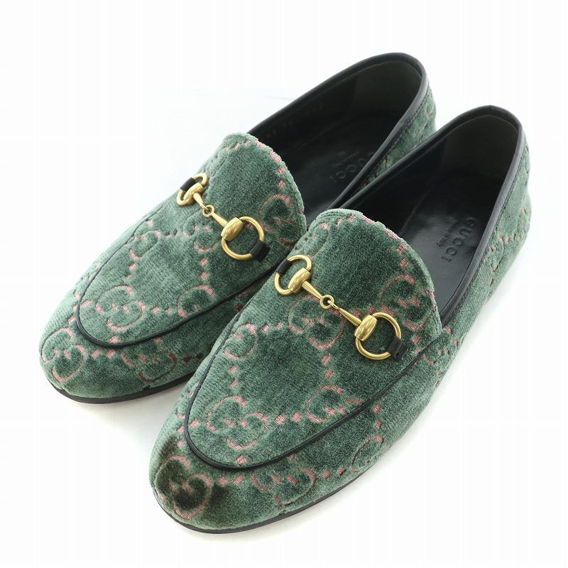 美品　GUCCI  ヨルダーン ベロアGG ホースビット　ローファー ブラウン 楽天市場】GUCCI グッチ ヨルダーン ホースビット ローファー