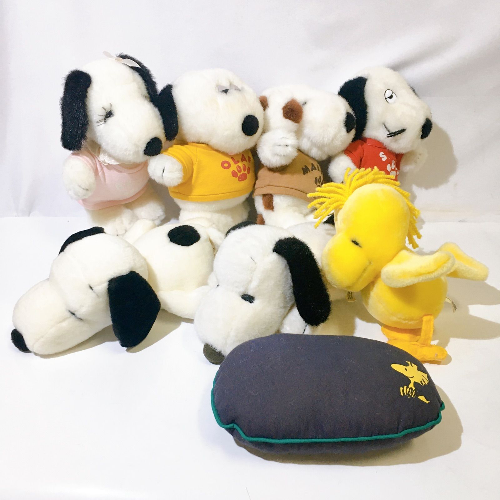 SNOOPY スヌーピー いろんなスヌーピー ウッドストック ぬいぐるみ セット おもちゃ 玩具 人形 マスコット