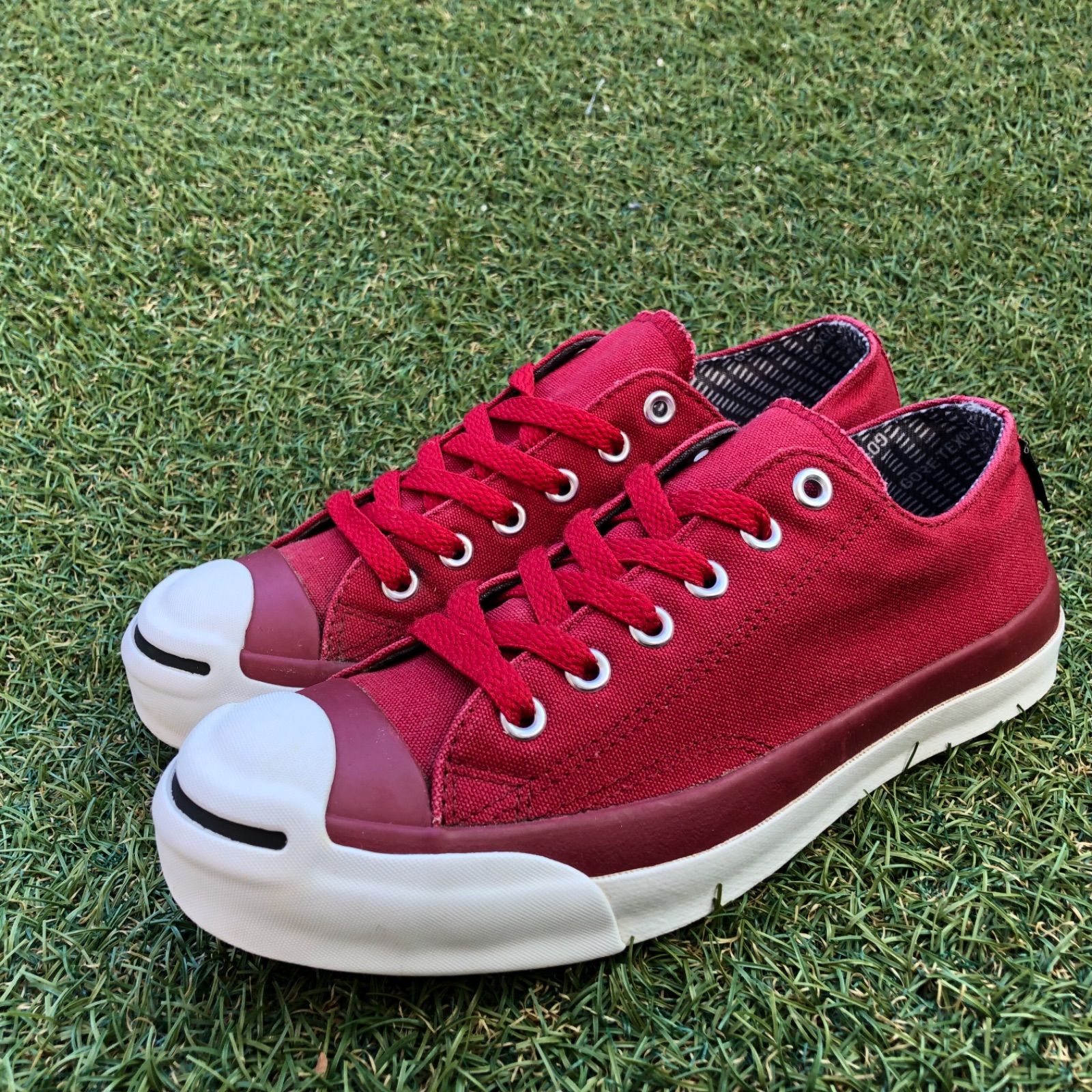 美品23 converse コンバース ジャックパーセル ゴアテックス E17