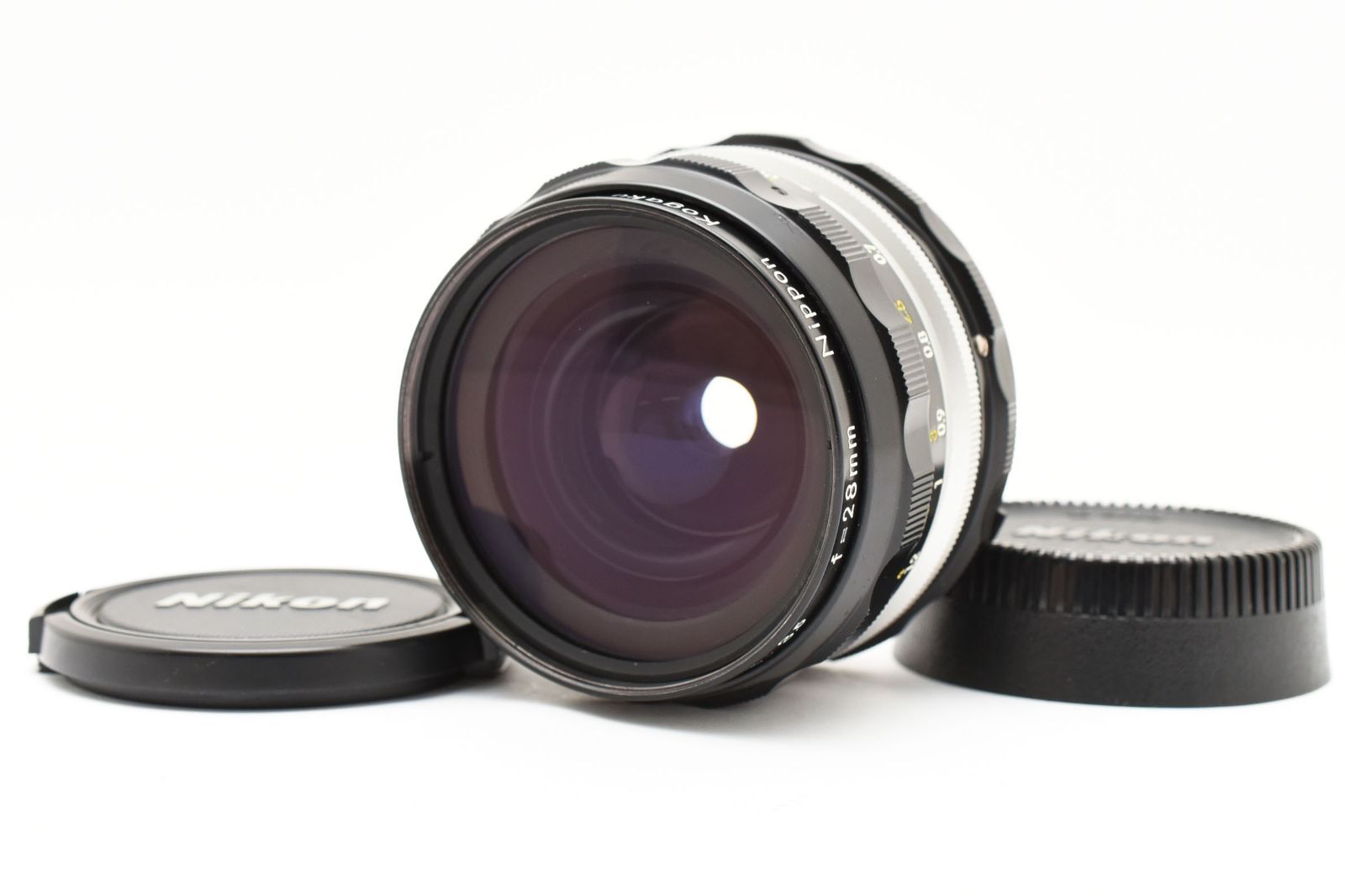 極上品] Nikon Ai NIKKOR-H Auto 28mm F3.5 Lens ニコン AI改 #2348623A