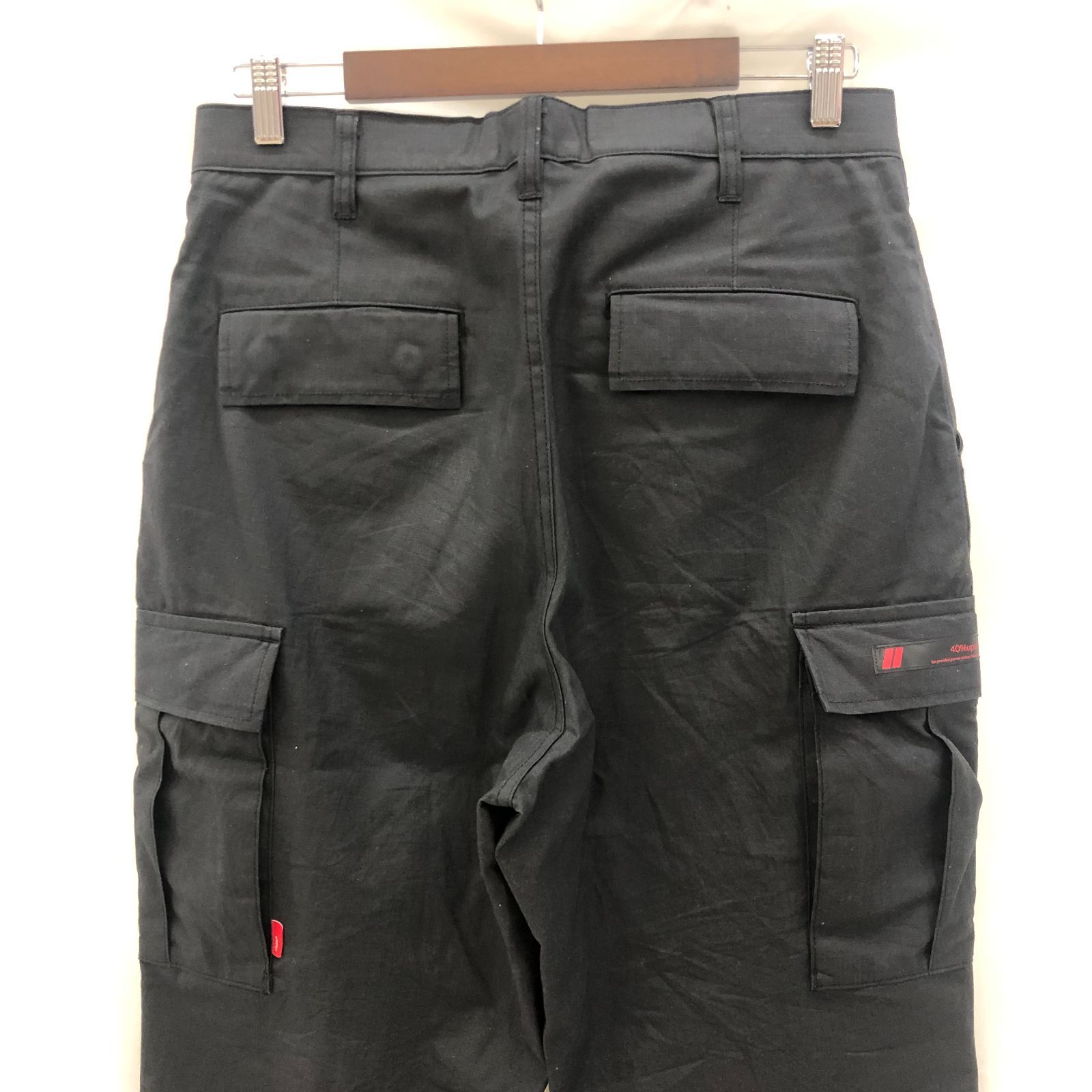 ずももさん　専用　カーゴパンツ MILT9601 ブラック WTAPS 24AW MILT9601 TROUSERS COTTON. RIPSTOP BLACK 02 ダブル
