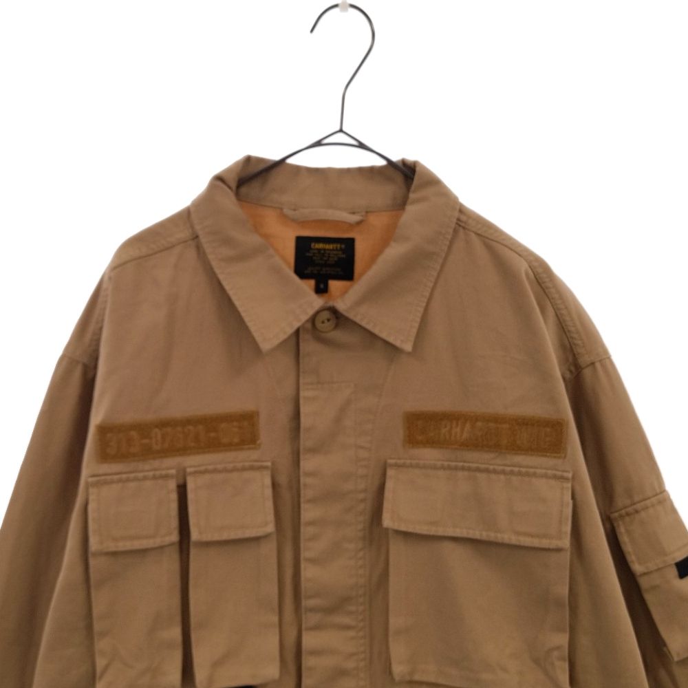 Carhartt WIP (カーハート ダブリューアイピー) 20AW Landry Shirt ポケットデザイン ミリタリーシャツ ベージュ  5620.20HK200000 0820 - メルカリ