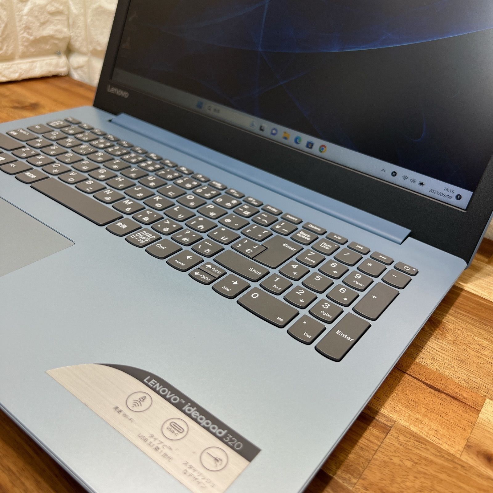 美品】Lenovo ブルー☘新品SSD256GB☘Core i5第7世代☘8G - ほんぽくん