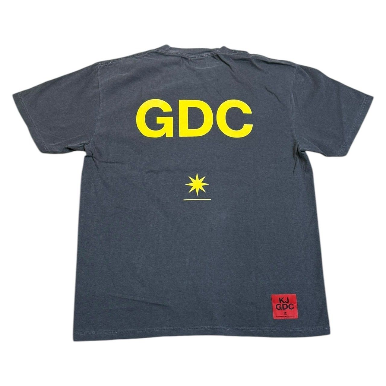 KJ x GDC graphic T-shhits2 黄色 L