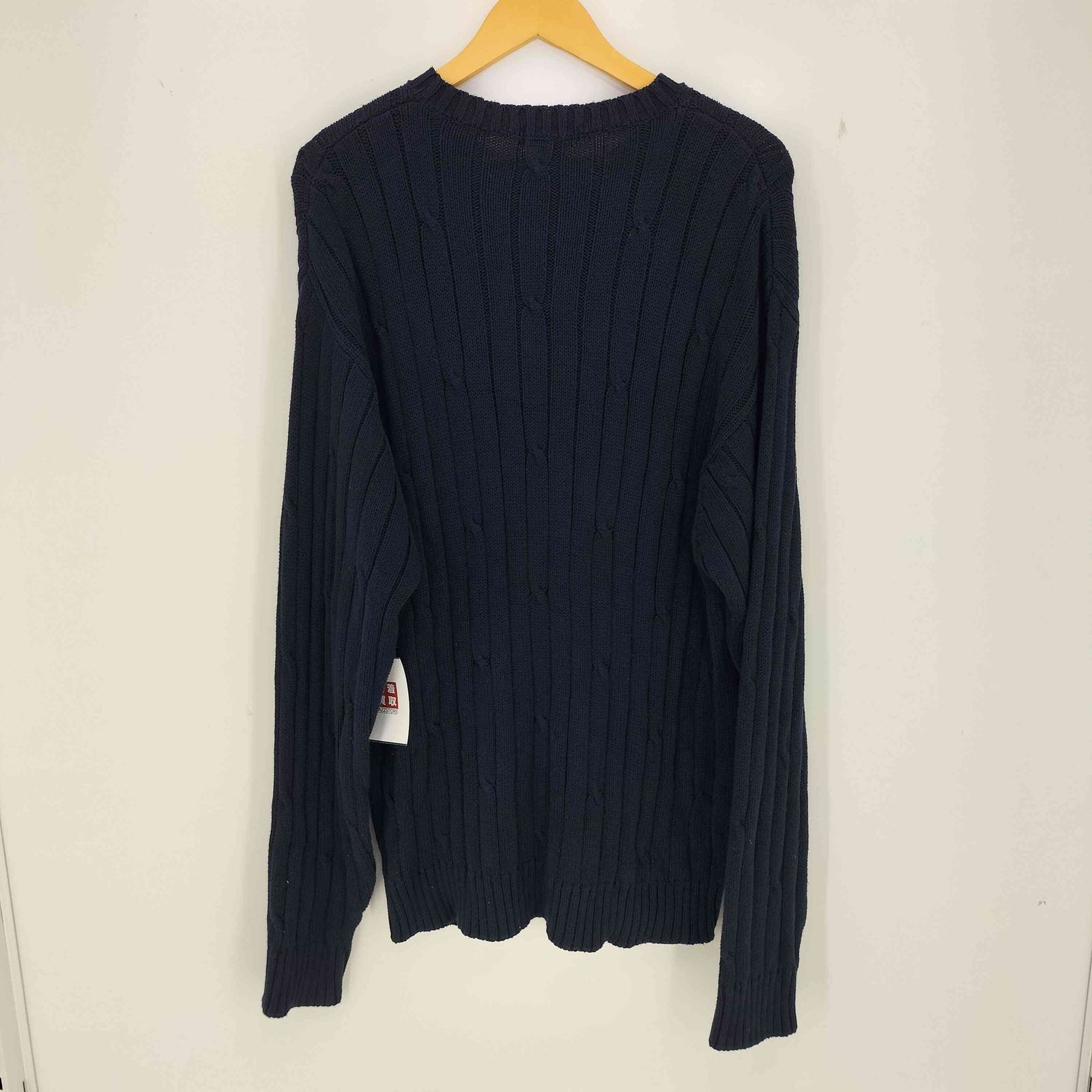 ジェイクルー J.CREW 巨人タグ コットン ケーブルニット メンズ import 