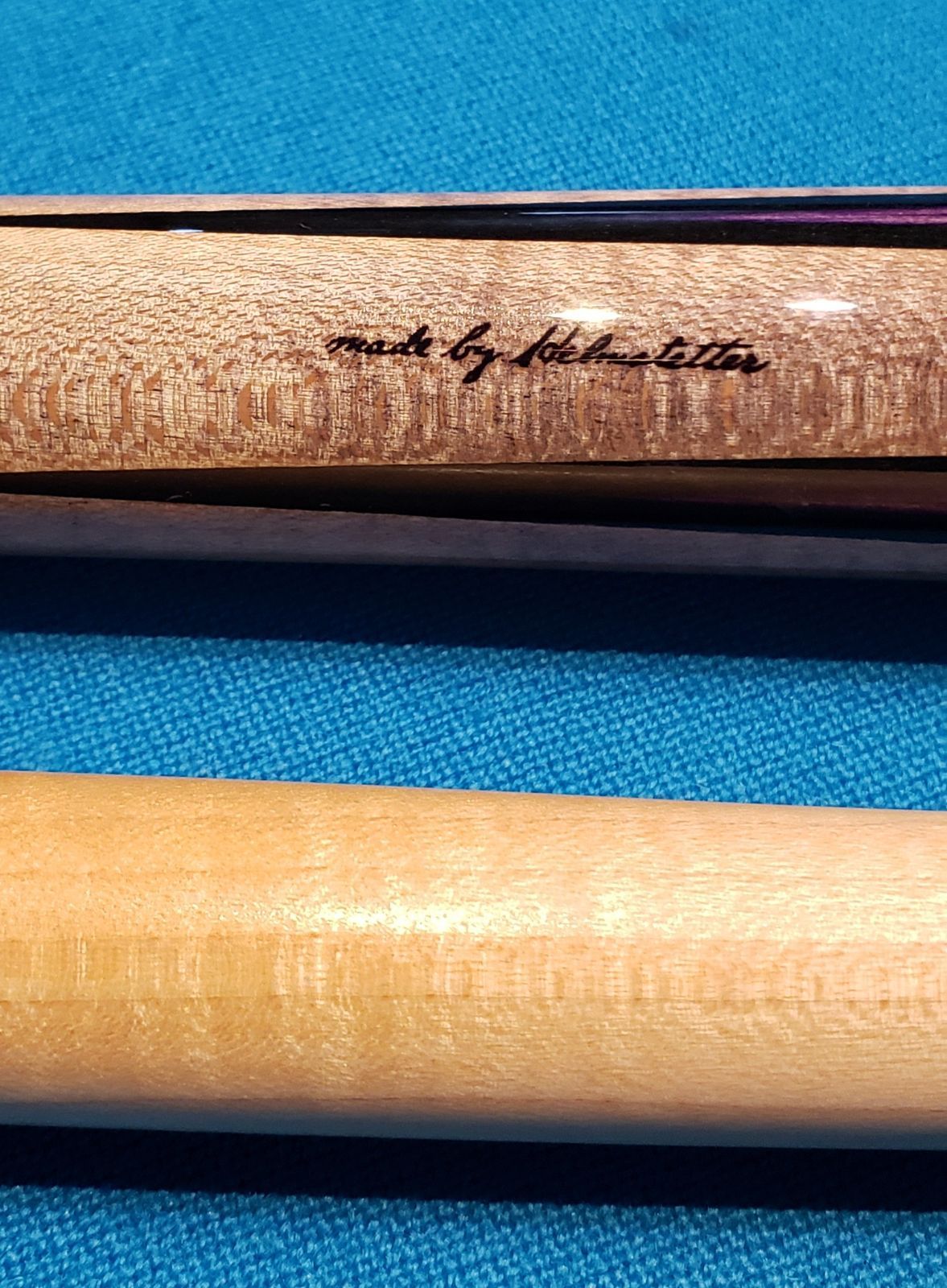 新品同様 adam cue アダム【Helmstetter-80'】パープル子持ち8剣18山