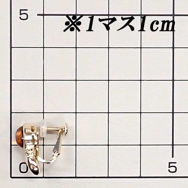 タサキ 田崎真珠 シトリン イヤリング ダイヤモンド K18イエロー  