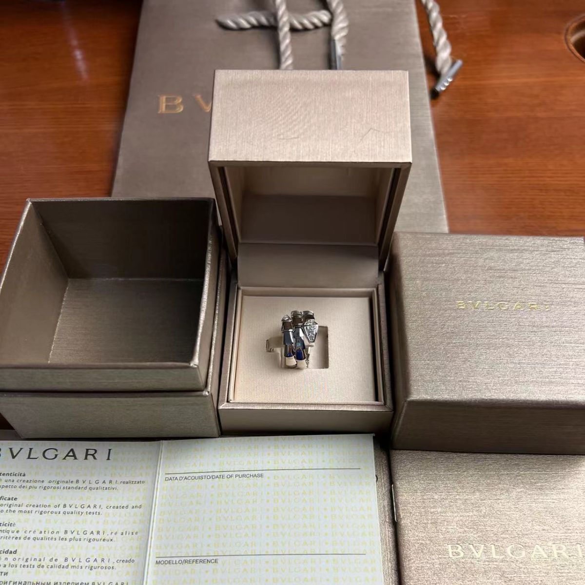 美品 ブルガリ BVLGARI  リング 指輪