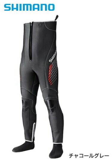 シマノ フィットウェーダー（中丸）T-3.5 WA-032R チャコールグレー SB(S)サイズ / 鮎タイツ shimano 釣具
