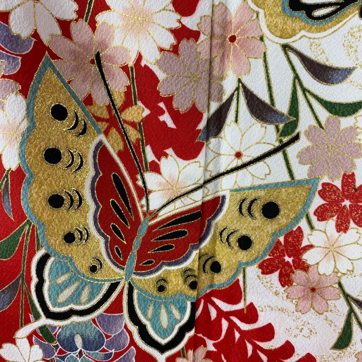 振袖 身丈164.5cm 裄丈65cm 正絹 名品