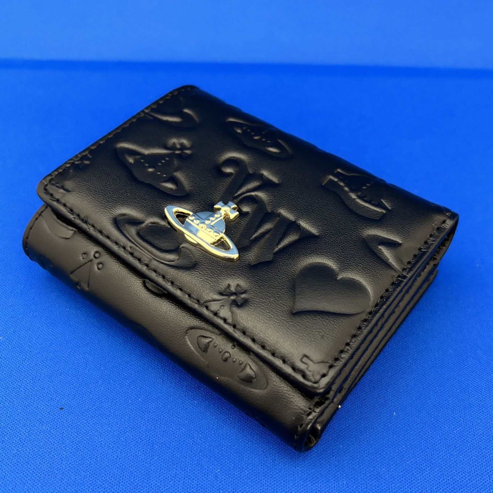 新品・未使用・正規品】ヴィヴィアンウエストウッド 三つ折財布 BLACK 