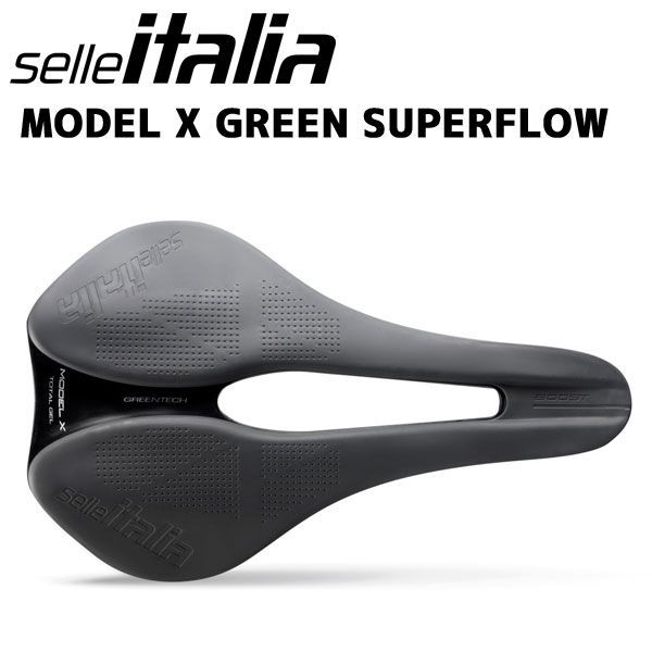 selle ITALIA サドル MODEL X GREEN SUPERFLOW モデル X グリーン スパーフロー 自転車 