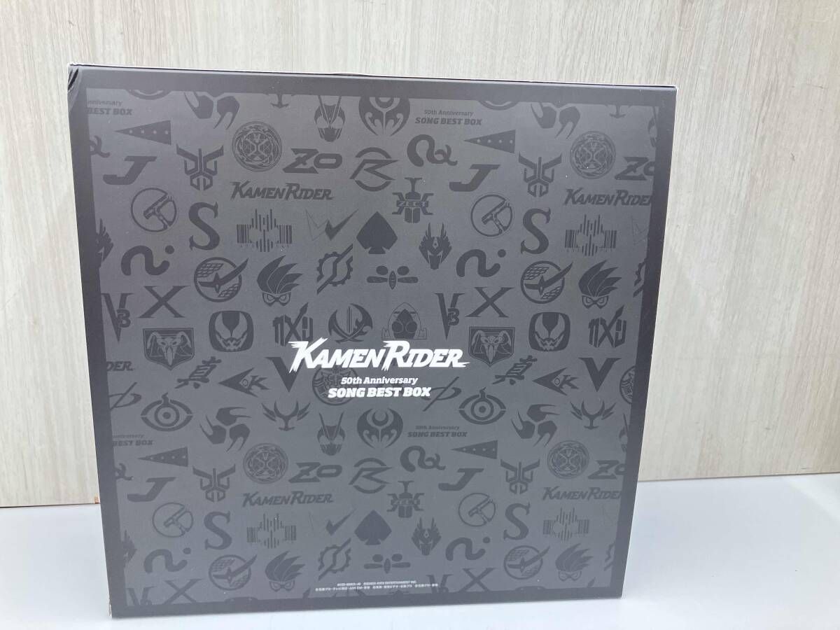 オムニバス CD 仮面ライダｰ 50 th Anniversary SONG BEST BOX 初回生産 盤