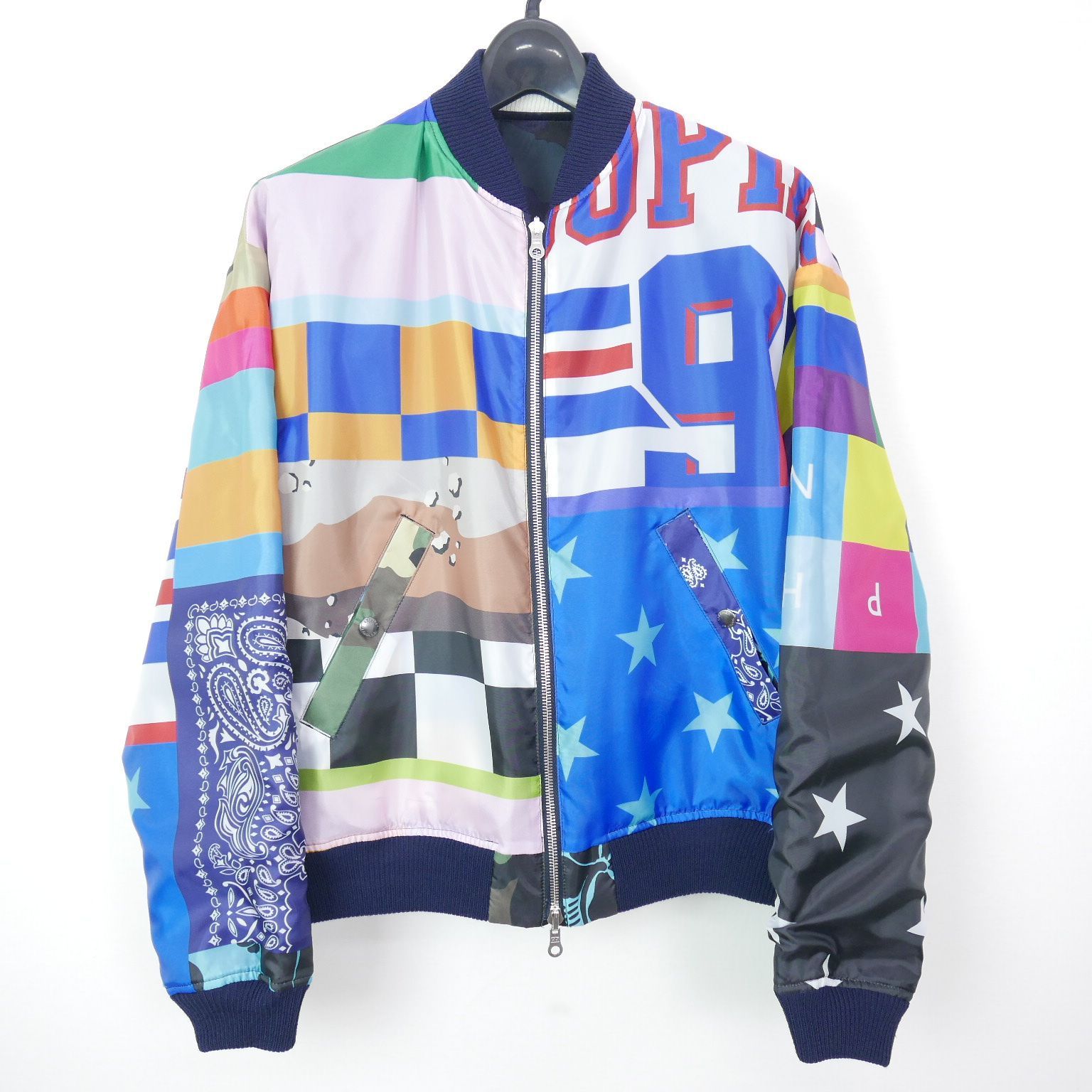 17SS SOPHNET. ソフネット REVERSIBLE SOUVENIR JACKET カモフラ 迷彩