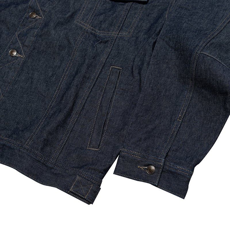 rocawear古着デニムジャケット 00s ROCA WEAR Zip-Up Denim Jacket . (Size：XXL Model：172cm