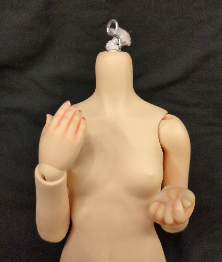 ボークス SD女の子 ボディのみ 二重ひじ関節 ノーマル肌