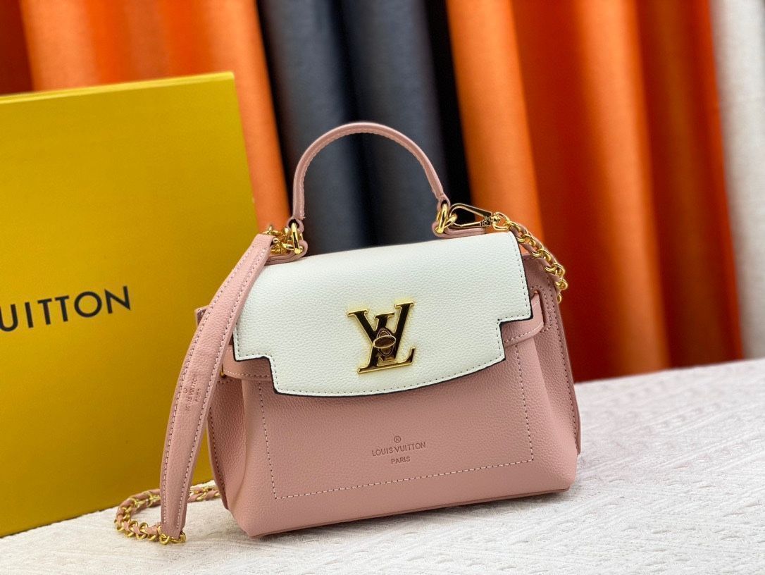 小さくてもたくさん入る♡【Louis Vuitton】ハンドバッグ カラフルなステッチが可愛い♡】ルイヴィトン オンザゴー (Louis