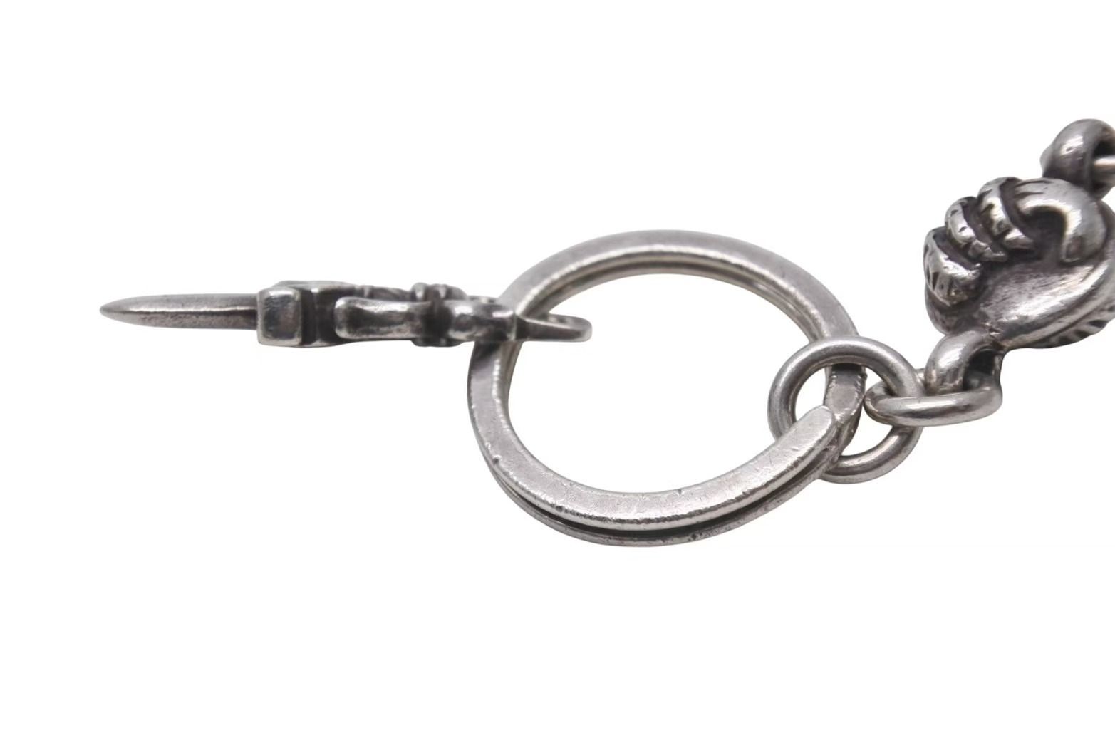 クロムハーツ　CLIP NO2 BALL 3D キーリング CHROME HEARTS クロムハーツ CLIP No2 BALL 3D #2 クロス ボール キー