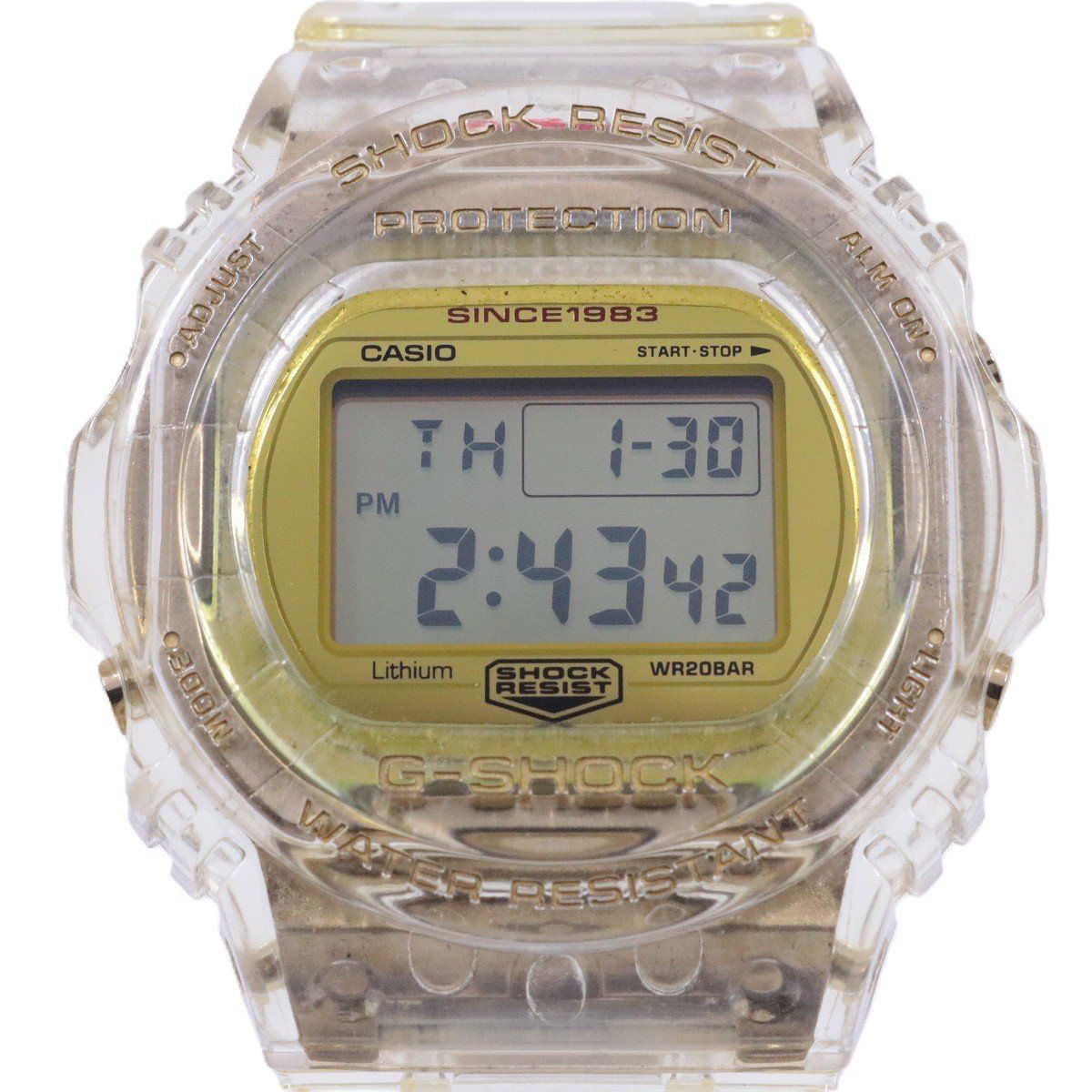 カシオ G-SHOCK 35周年記念限定モデル グレイシアゴールド クォーツ