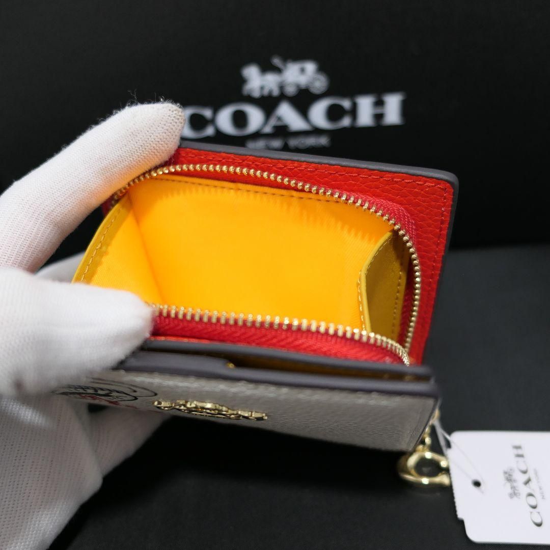 COACH コーチ ミッキーマウス キースヘリング スナップウォレット COACH C7433 - メルカリ
