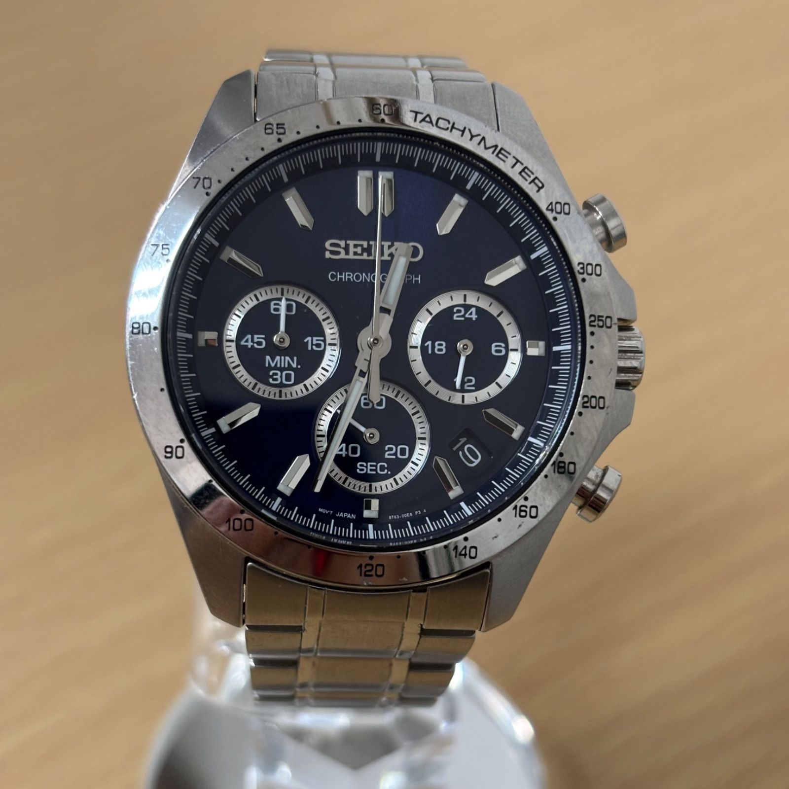 ◎SEIKO セイコー クォーツ 腕時計 ブルー セイコースピリット BT63 