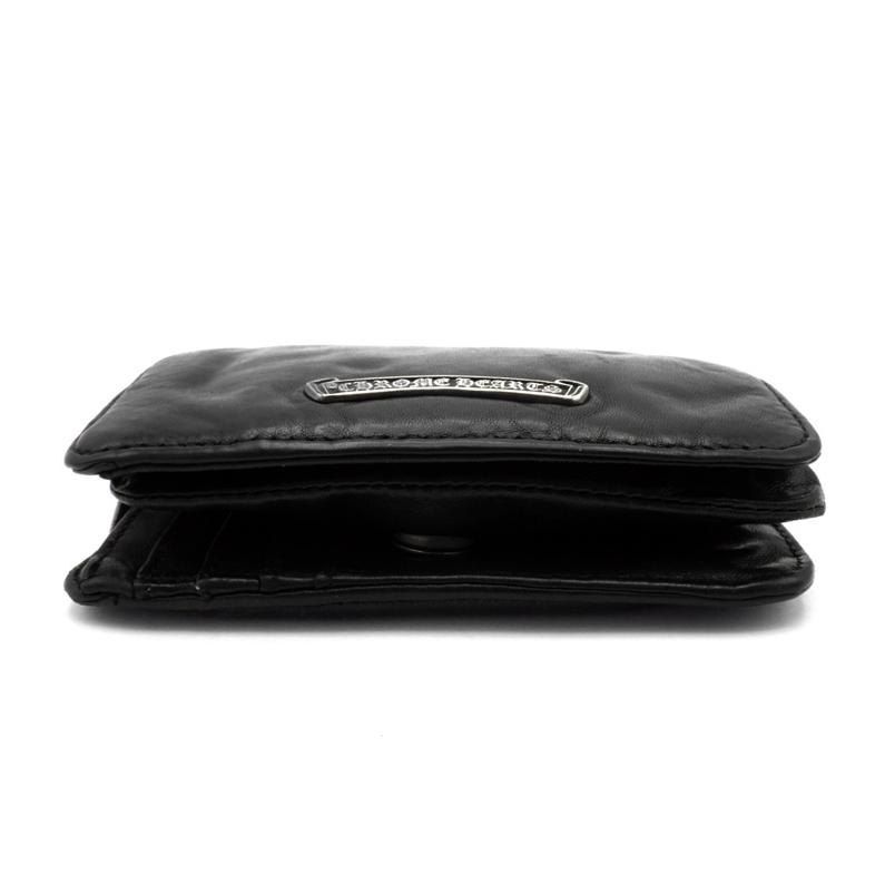 Chrome Hearts 二つ折り財布 クロムハーツ CHROME HEARTS 【 JOEY 】 ジョーイ ラム レザー