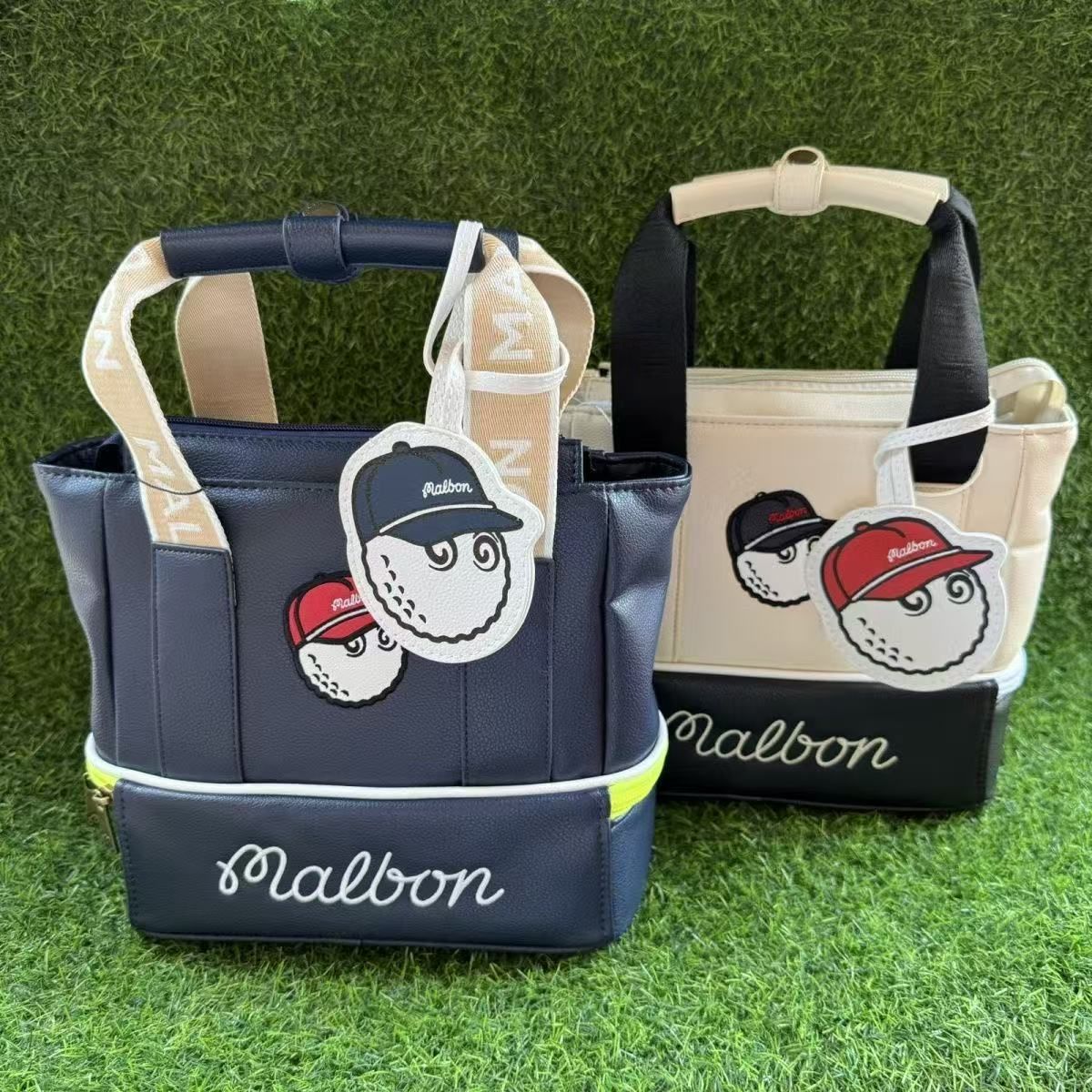マルボン ゴルフ malbon ボストンバッグ ゴルフバッグ 衣類収納