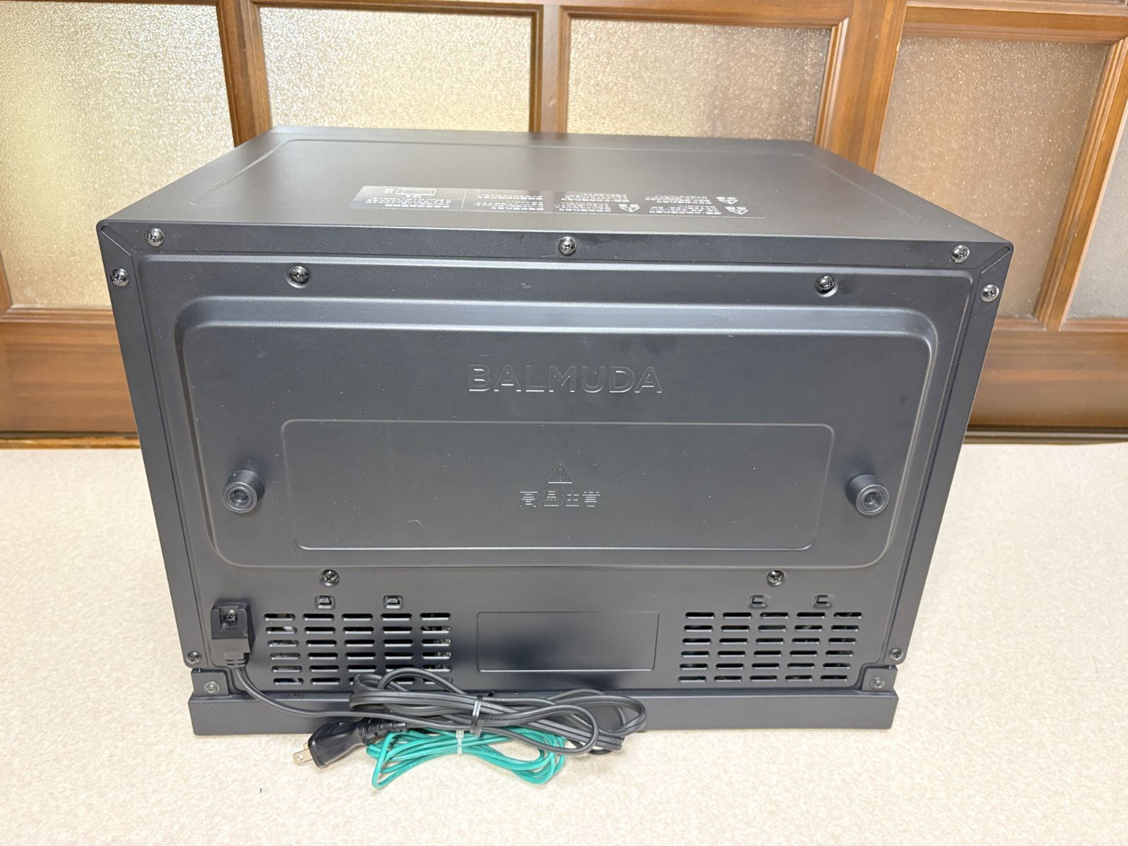 BALMUDAオーブンレンジK04A-BK_2019 年製