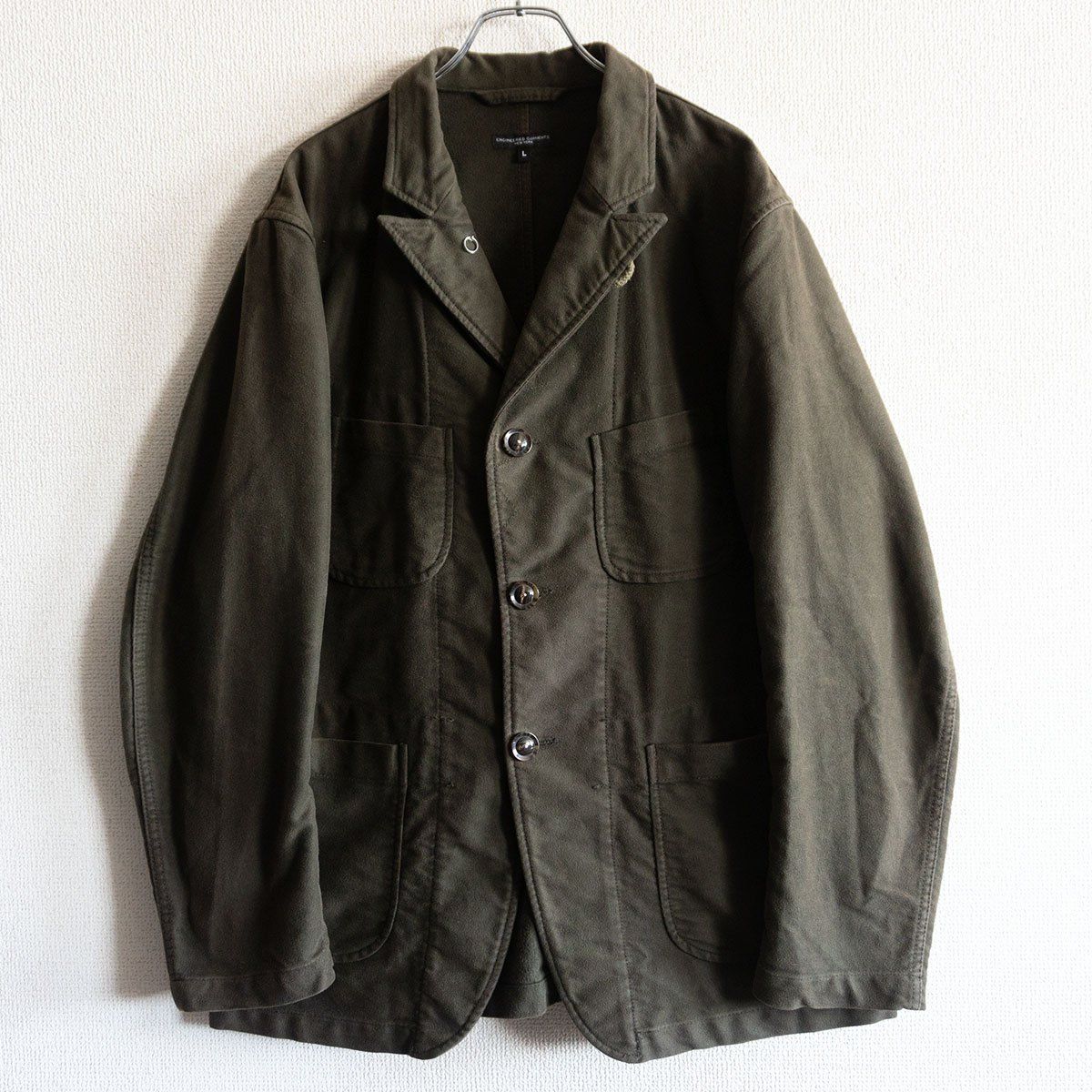 美品】Engineered Garments【BEDFORD JACKET】L モールスキン