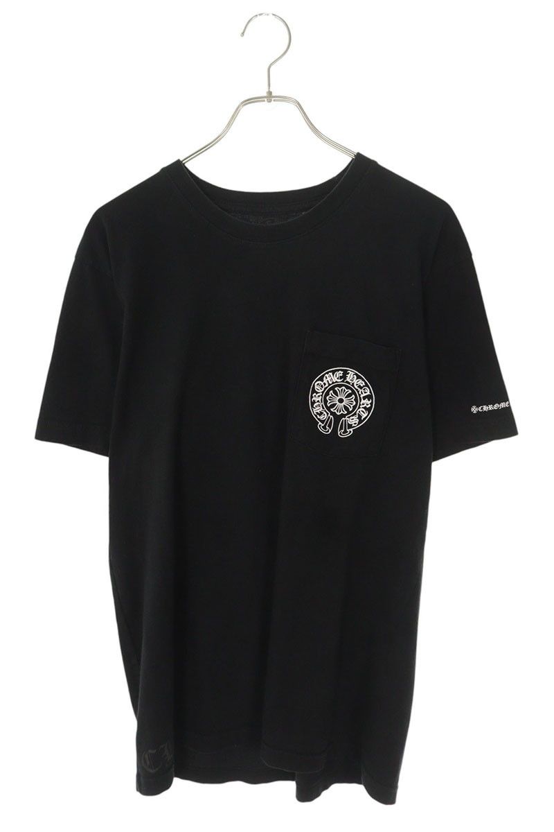 クロムハーツ CH T-SHRT 1 バックホースシュープリントTシャツ メンズ L