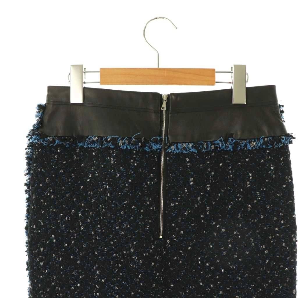 ドゥロワー イエローラメ　ツイードスカート ドゥロワー イエローラメ ツイードスカート ドゥロワー Drawer