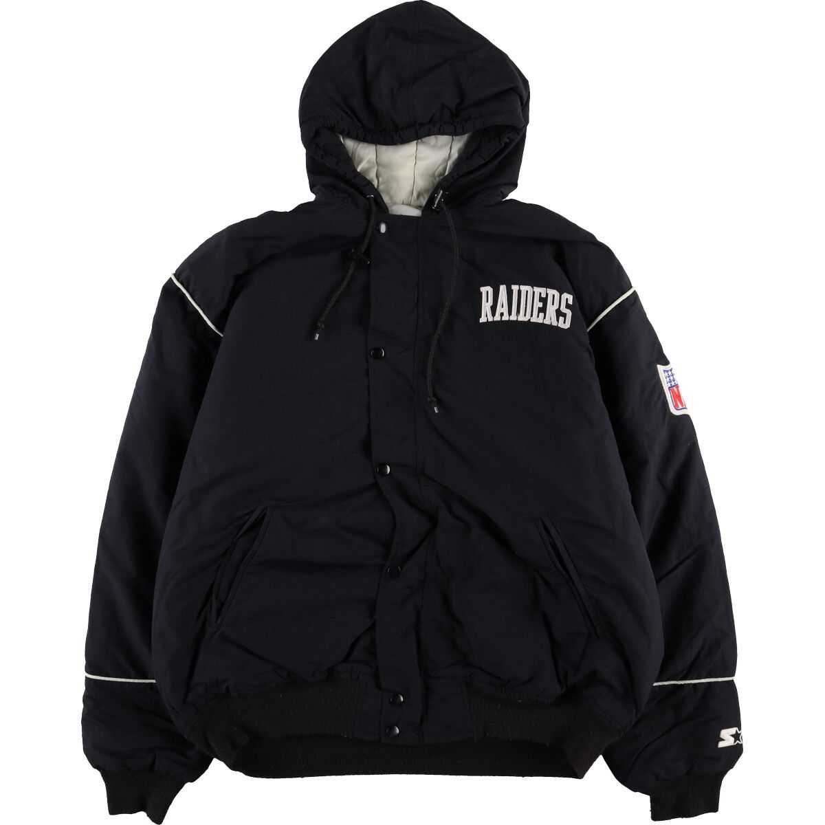 お気に入りの スターター 90年代 古着 Starter RAIDERS VEGAS LAS NFL ジャケット・アウター