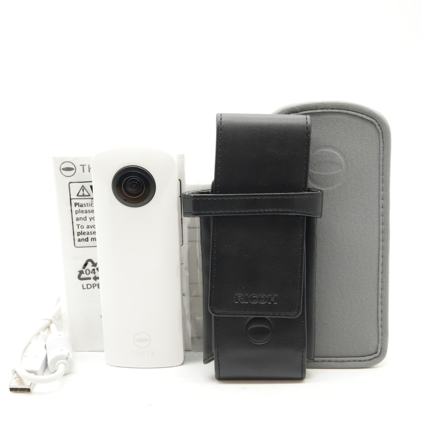 RICOH RICOH THETA SC2 WHITE ホワイト 360度全天球カメラ 360°手振れ補正機能搭載 4K動画