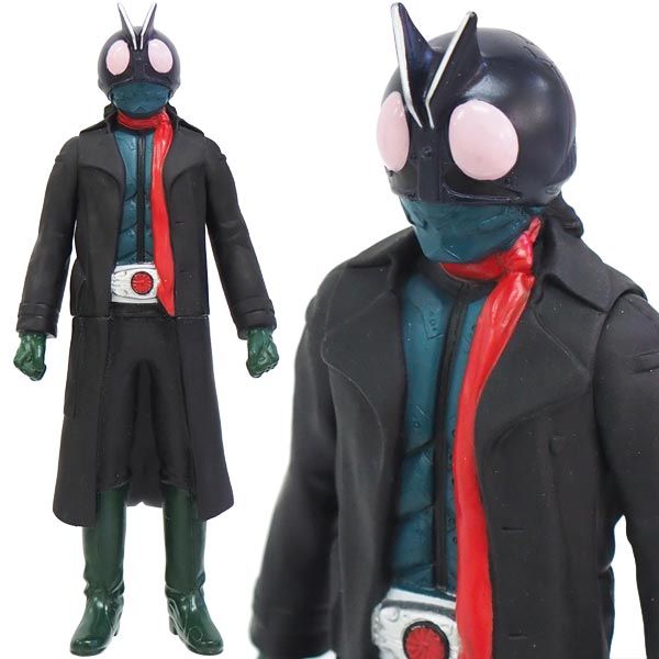 シン仮面ライダーコートバージョンソフビ ソフビ】ストア限定！シン・仮面ライダーコートver.を薄口