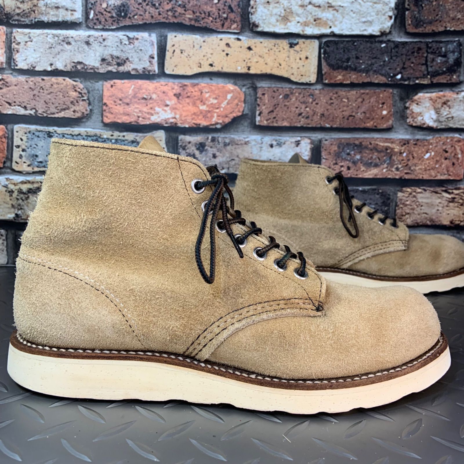 ☆REDWING 8167 半円犬タグ 廃盤モデル US7E JP25㎝ (25B1-8167