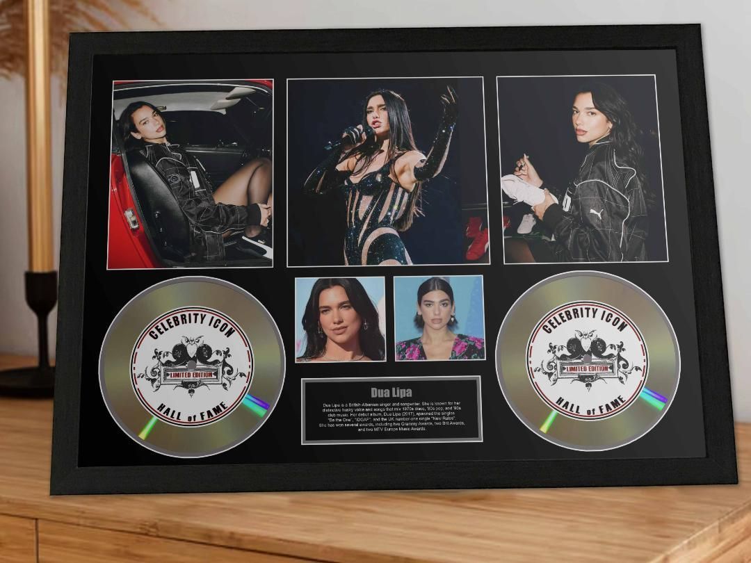 デュア リパ セレブリティー アイコンフレーム 証明書付き-1