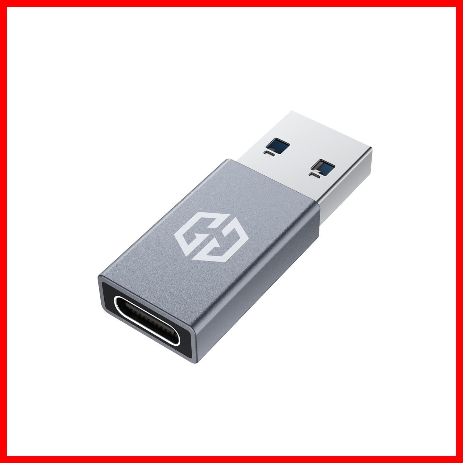 USB-A Type-C 変換アダプター USB 3.0 変換 アダプタ OTG機能 対応し USBメモリ キーボード アプリ不要 大容量の映画 オーディオ 最大5Gbps データ転送できます
