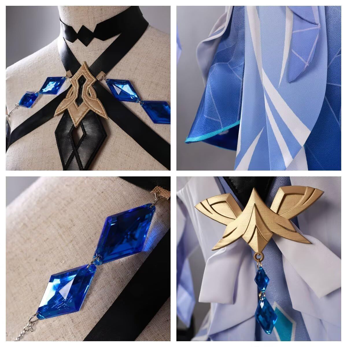 五次元 高品質 スカーク コスプレ 衣装 原神 アクセサリー ウィッグ 靴付き コスプレ用衣装 コスチューム 仮装 cosplay BJ0925ML04