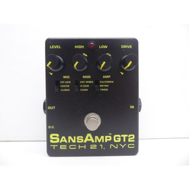 TECH21 SANSAMP GT2 エフェクター △WG5148 - メルカリ