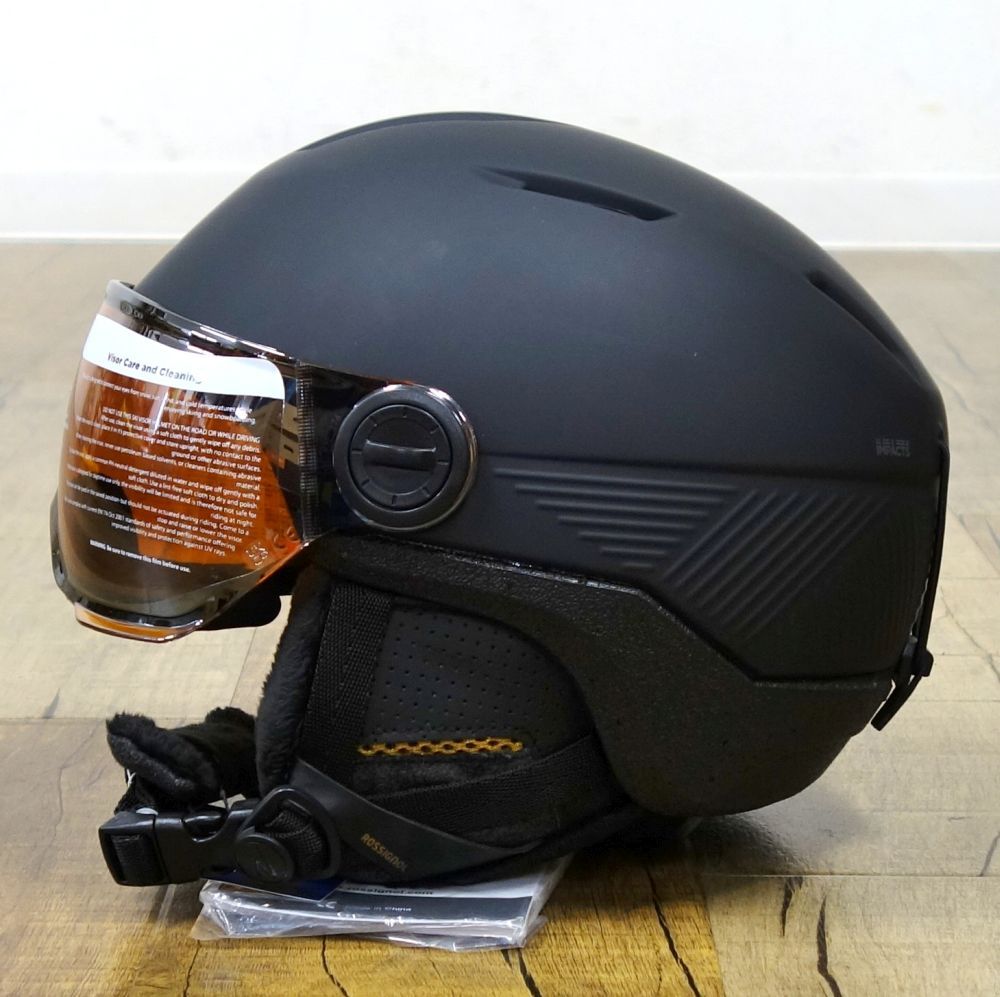 未使用 ロシニョール ROSSIGNOL スキー ヘルメット FIT VISOR
