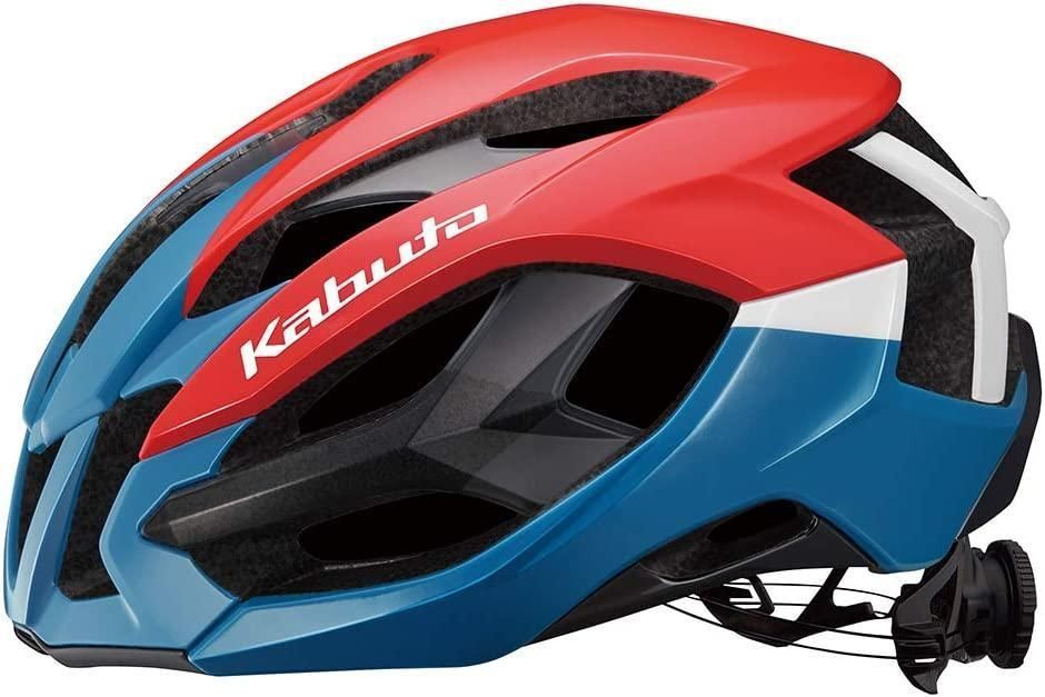 30％引 OGK IZANAGI G-1 レッドブルー L サイクルヘルメット